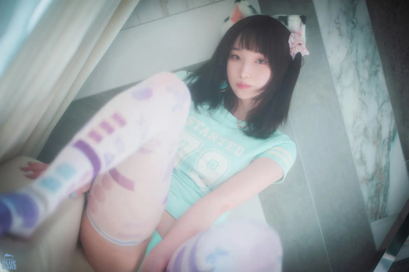 Bambi밤비 – NO.91 [BLUECAKE] Naughty Cats Pink  Mint RED[23] [55P]插图4